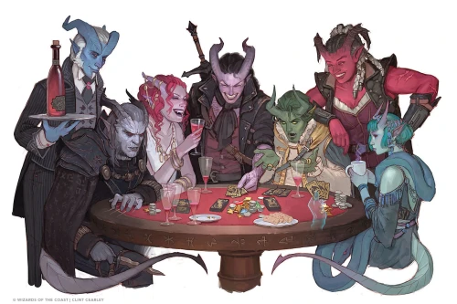 Rainbow tieflings 5point5e