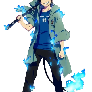 Rin_okumura_render_by_ironoakman-dag0d5p