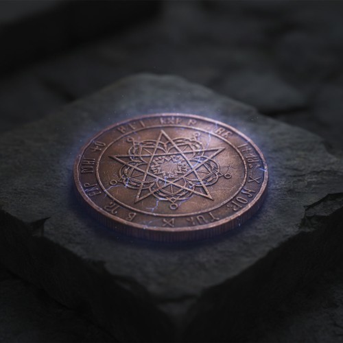gemini-2.5-flash-image_A_highly_detailed_fantasy_illustration_of_a_single_ancient_copper_coin_resting_o-0.jpg