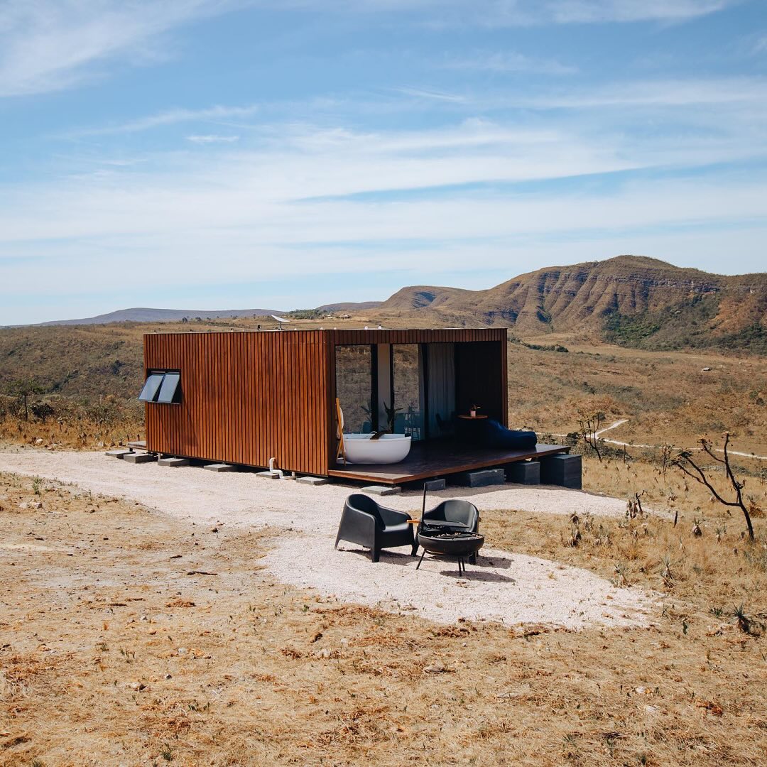 Mirante Átria na Chapada dos Veadeiros: refúgio romântico com vista infinita Mirante Átria na Chapada dos Veadeiros: refúgio romântico com vista infinita