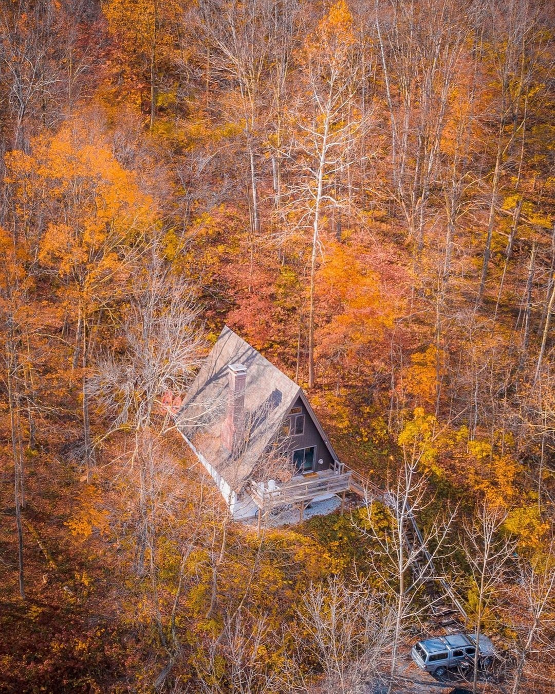 White Birch Loft: Cabana Moderna e Aconchegante Cercada pela Natureza